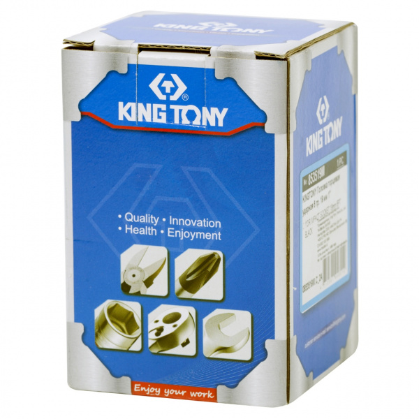 Ударные торцевые головки шестигранные King Tony 1"